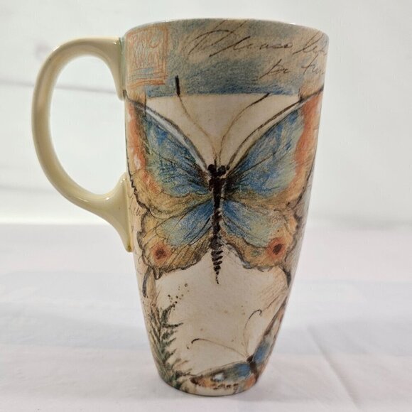 Lang Butterfly Meadow Artwork by Susan Winget 16 Oz Tall Ceramic Mug Cup - Picture 15 of 17